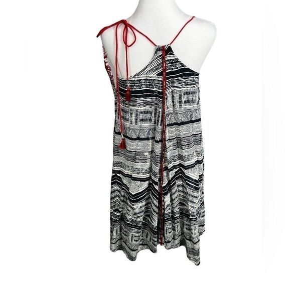 Akemi+Kin Rivera Tassel black and white red
Tie Women's Batik Anthropologie xs - Picture 7 of 14